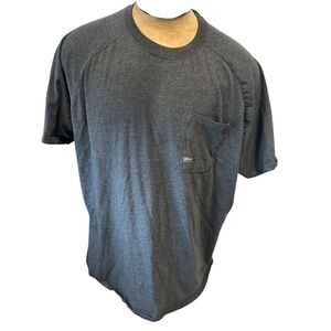 Ariat Rebar Men’s 3XLT Gray Short Sleeve Pocket Tee